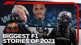 The Biggest F1 Stories of 2021 [upl. by Emmalynne747]