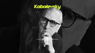 Kabalevsky The Comedians Suite  Comedians Galop [upl. by Nerha]