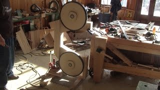 The Woodpecker Ep 137  Wooden Bandsaw part 3 [upl. by Utas]