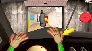 New Car Escape as Baldi in Granny 17 New Outwitt mod menu [upl. by Atterol556]