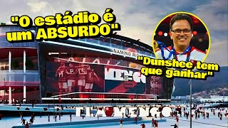 ABSURDO OLHA O PROJETO DO ESTÁDIO DO FLAMENGO DUNSHEE É A MELHOR OPÇÃO PRO CLUBE SAF NO MENGO [upl. by Fox18]