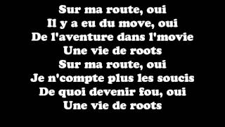 Black M  Sur Ma Route Paroles Lyrics [upl. by Ariel]