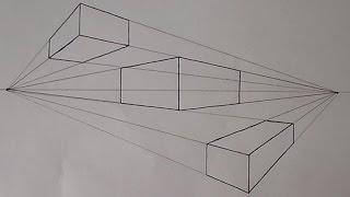 How To Draw In Two Point Perspective  Easy [upl. by Christiansen]