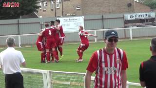 Bowers amp Pitsea 3 AFC Hornchurch 2 27 Aug 16  Warner goal [upl. by Annaitsirhc]