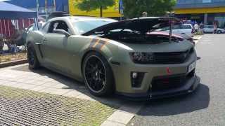 Chevrolet Camaro SS Supercharged Whipple Performance ZL1 Tuningkultur Germany 2015 Mannheim 20 [upl. by Mckeon]