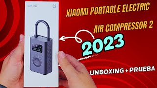 Xiaomi Portable Electric Air Compressor 2 NUEVA VERSION 2023 [upl. by Adehsar]