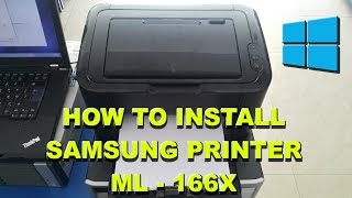 Samsung ML 16651660 1666 Easy Driver or Software Printer Installation Guide for Windows 2019 [upl. by Aramenta894]