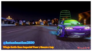 Cars 2 The Video Game  Wingo  Battle Race 7 Racers  Imperial Tour 1 Lap [upl. by Anesusa]