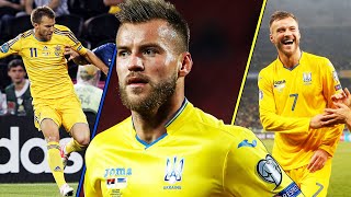 ANDRIY YARMOLENKO all goals for the national team of Ukraine [upl. by Pantheas753]