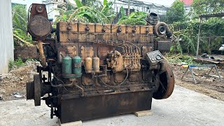 Restoration Old Badly Damaged 8170ZC818 3 Engine  Genius Restores The World [upl. by Heddy]