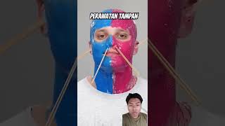 Perawatan tampan skincare makeup beauty satisfying sfx facemask mask [upl. by Mode]