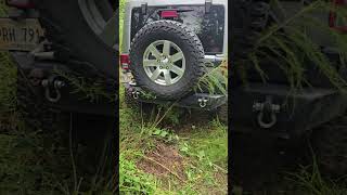 Jojo got the Tahoe stuck mudding in the hurricane last night chevy tahoe stuck funny jeep save [upl. by Eca691]