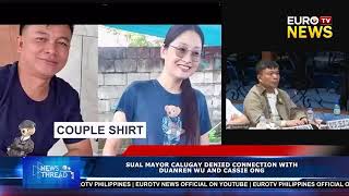 SUAL MAYOR CALUGAY DENIED CONNECTION WITH DUANREN WU AND CASSIE ONG [upl. by Verdha]