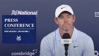 Rory McIlroy Press Confererence  PGA Championship 2024 Round 1 [upl. by Ocir]