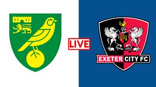 Norwich City U21 vs Exeter City U21 Live English U21 League Cup 2024 [upl. by Gillespie]