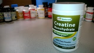 Best Naturals CREATINE MONOHYDRATE  Review [upl. by Novyart]