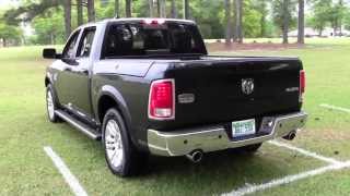 Video 2013 Ram 1500 Laramie Longhorn Edition Crew Cab 4X4 Truck Detailed Walkaround [upl. by Sldney]