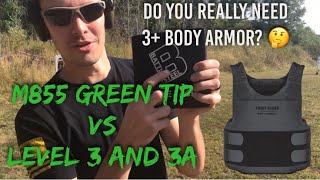 Level 3a Vest Behind A Level 3 Polyethylene Plate  Do You Need 3 Body Armor [upl. by Asiilanna]