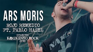 Ars Moris amp Pablo Hasel  Rojo Remedio Directo Kalikenyo Rock 2018 [upl. by Tjaden]