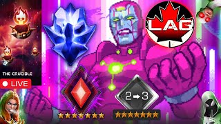 CRUCIBLE EXPLORATION Hard Path 34 Fights In A Row No Planning 7Star Reunion Crystal  MCOC [upl. by Darlleen]