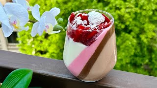 Strawberry Panna Cotta [upl. by Anagrom]