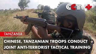 Chinese Tanzanian Troops Conduct Joint AntiTerrorist Tactical Training [upl. by Acimahs203]