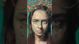 The 2nd try of medusa 🐍 medusamakeup trend makeuptutorial [upl. by Collimore929]