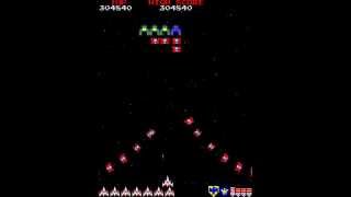 Arcade Longplay 535 Galaga [upl. by Eatnhoj]