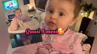 quasi 8 mesi❤️ gemelline Muller🥰 [upl. by Nahshon]