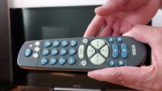 How to set up a universal TV remote without codes easy remote [upl. by Odlaw]