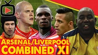 ArsenalLiverpool 201516 Combined XI  Arsenal Fan TV [upl. by Assirahc]