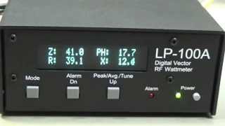 41 Electronic Measurement Equipment Review LP100A Digital PEPAvg Vector Wattmeter TelePost Inc [upl. by Atiuqam]