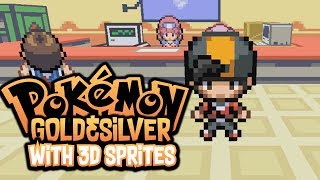 Pokemon Gold amp Silver 3D SPRITES  Pokemon 3D Gameplay  Download [upl. by Guenevere]