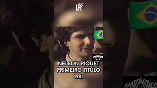 ENTREVISTA EMOCIONANTE DE NELSON PIQUET 1981 PRIMEIRO TITÚLO formula1 f1 [upl. by Inor]