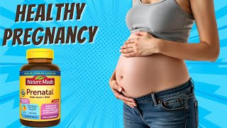 Nature Made Prenatal with Folic Acid  DHA Softgels The Ultimate Pregnancy Support [upl. by Asek22]