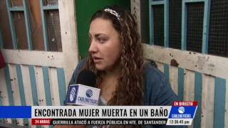 Hallan a mujer muerta en un baño de una casa en Usme [upl. by Trab]