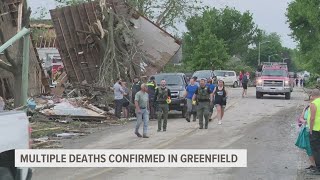 Iowans faced with the aftermath of Tuesdays deadly and damaging storms [upl. by Rawna]