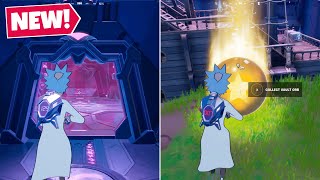 New Abductors in Fortnite How to get to the Mothership Minigame  How to Collect Vault orbs amp more [upl. by Chelton]