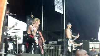 Black Veil Brides  Fallen Angels Vans Warped Tour 2013 Portland Oregon [upl. by Behlke]