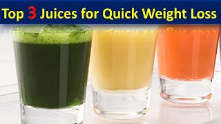 Discover the Top 3 Juices That Can Help You Lose Weight Fast [upl. by Moscow]