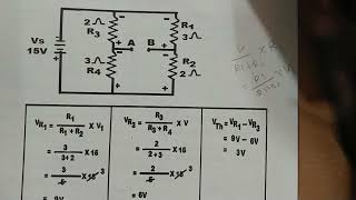 11th bifocal Electronics  Chapter 2  Numerical of thevenins theorem [upl. by Aurelea564]