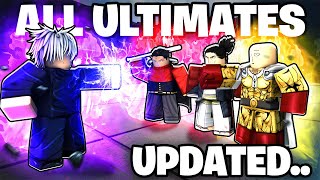 GOJO vs ALL INFINITE Ultimates the Strongest Battlegrounds Roblox [upl. by Moureaux]