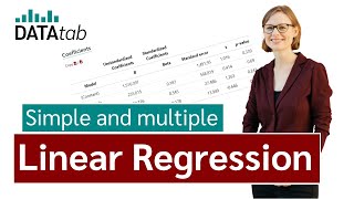 Simple and Multiple Linear Regression [upl. by Gaidano661]