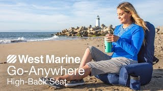 GoAnywhere HighBack Seat  West Marine Quick Look [upl. by Schecter]