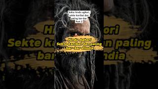 Part 2  sekte hindu aghori sekte bar bar dan kanibal dimasa modern aghori hindu sekte india [upl. by Audris]