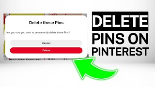 How to Delete Saved Pins on Pinterest App [upl. by Garate766]