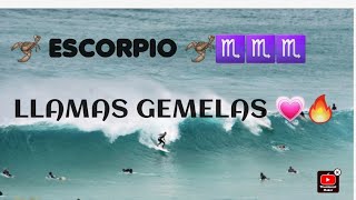 LLAMAS GEMELAS 💗🔥 ESCORPIO ♏🦂 QUE PIENSA DE LA CONEXIÓN SOLO UN MILAGRO 🙏💜DE DIOS PUEDE AYUDAR 💜😑📱😞 [upl. by Stranger]