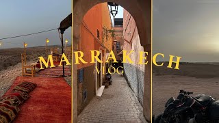 Vlog ep3 ⋆ ˚｡⋆୨୧˚ Marrakech souk quad… [upl. by Rovit]