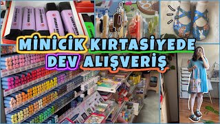 ART VLOG  MİNİCİK KIRTASİYEDE DEV ALIŞVERİŞ YAPIYORUM 🛍️ [upl. by Mickelson]