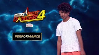 Indias Best Dancer 4 quot Samarpan lama Awesome Solo Battle Dance performance quot Samarpan vs Harsh [upl. by Rebma]